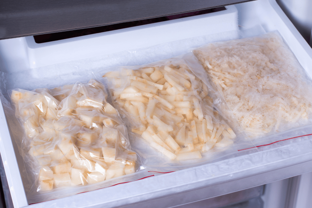 Freezing Checker Fries For Later Use