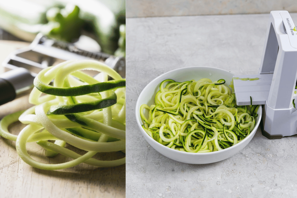 Creating Zoodles with Different Tools