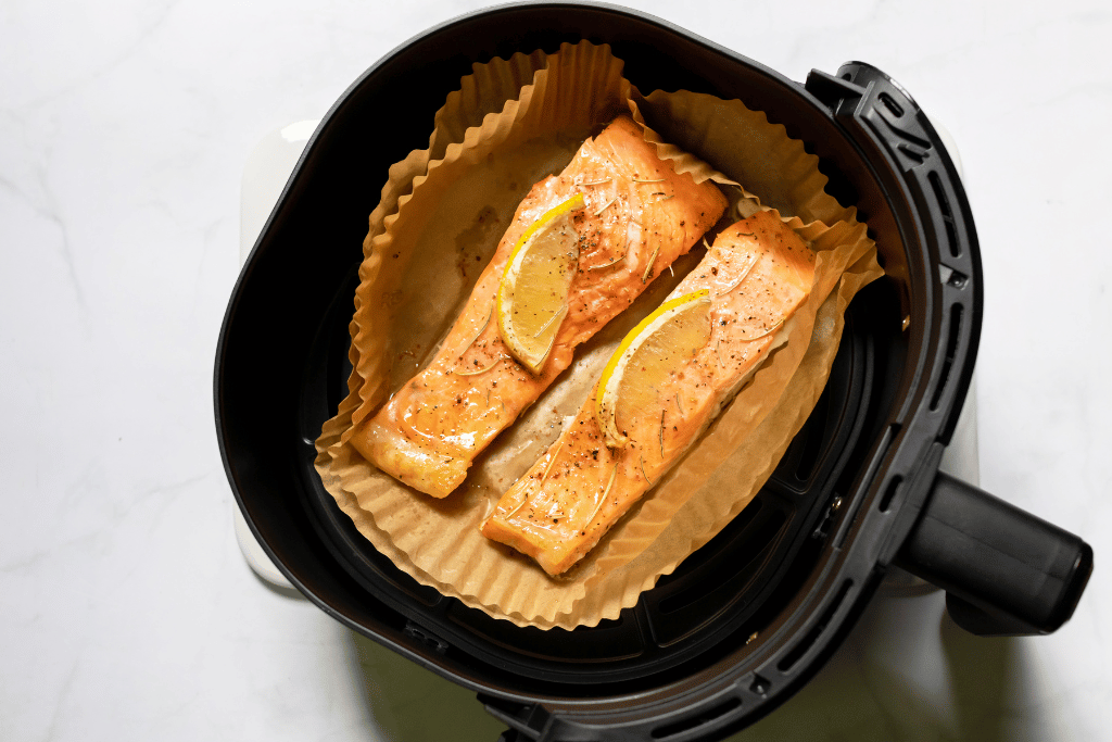 Instructions to cook Walleye in air fryer