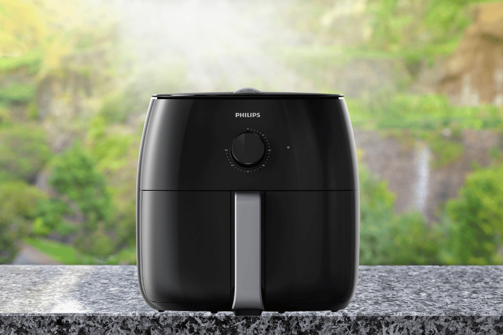 Safe air fryer with no plastic